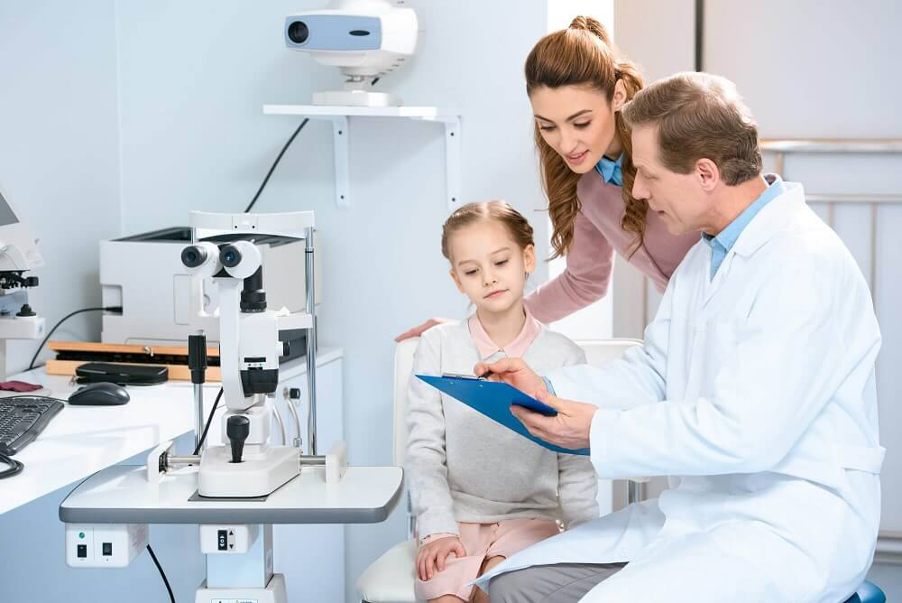 Consulta com técnico optometrista